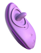 Fantasy For Her Her Silicone Fun Tongue Clitoral Vibrator Clit Ticklers and Pulsators